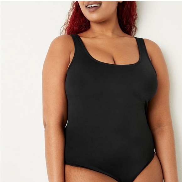 PINK Victoria's Secret Scoop Neck One Piece Swim Suit Swimsuit - Picture 2 of 16